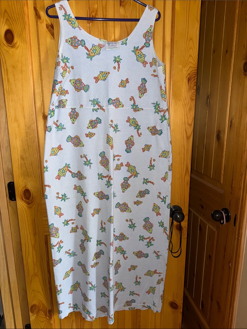 Fresh produce dress size large vintage